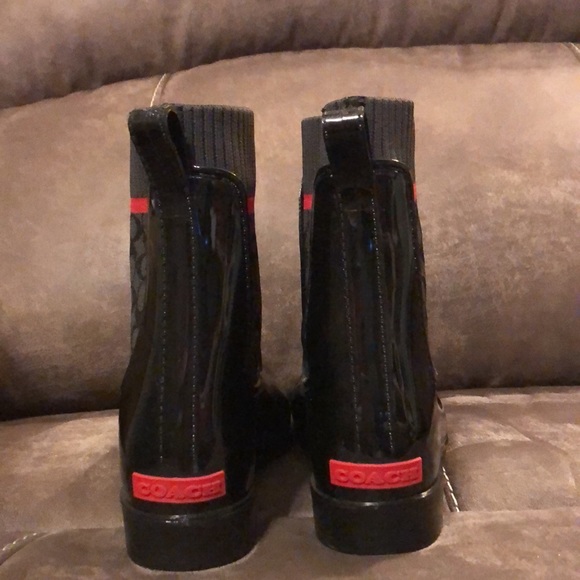 Coach leather boots - Picture 2 of 5